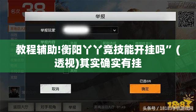 教程辅助!衡阳丫丫竞技能开挂吗”(透视)其实确实有挂