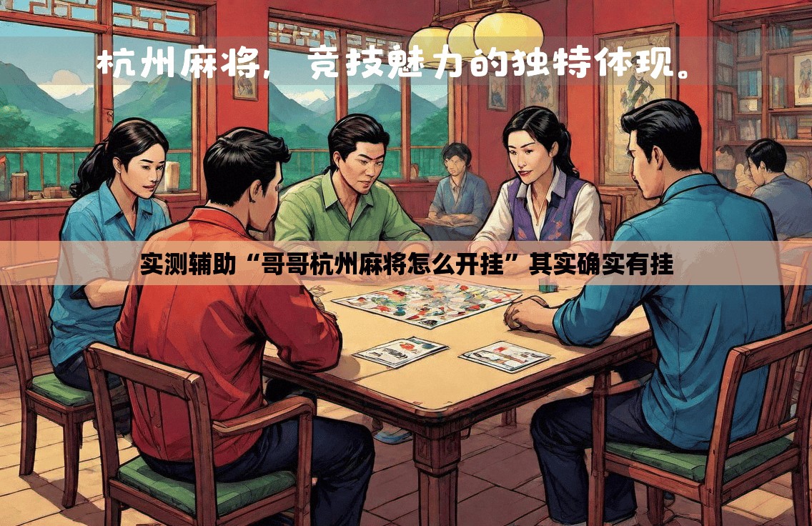 实测辅助“哥哥杭州麻将怎么开挂”其实确实有挂