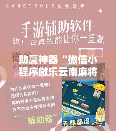 助赢神器“微信小程序微乐云南麻将万能开挂神器	”详细分享装挂步骤