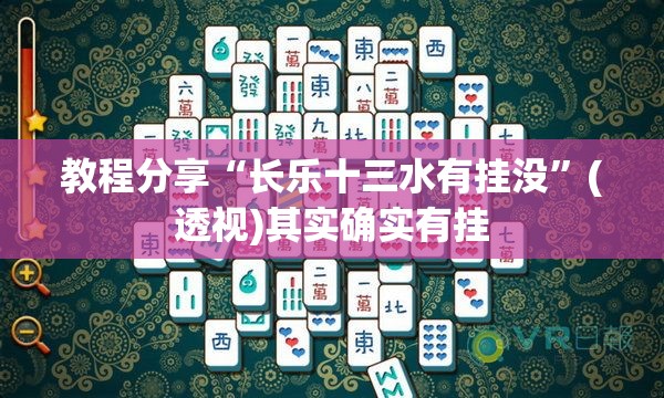 教程分享“长乐十三水有挂没”(透视)其实确实有挂