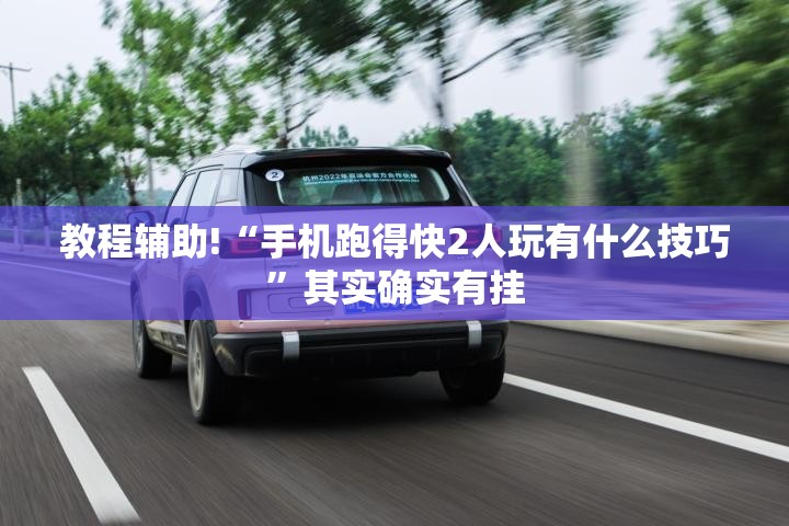 教程辅助!“手机跑得快2人玩有什么技巧”其实确实有挂
