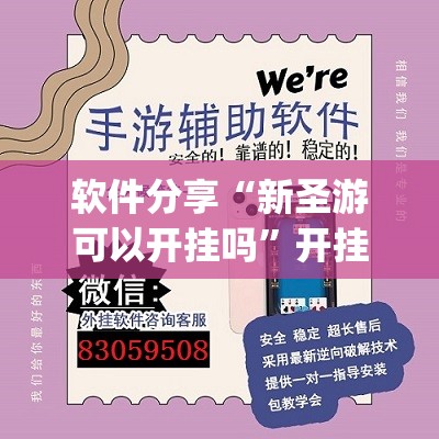 软件分享“新圣游可以开挂吗”开挂(透视)辅助神器
