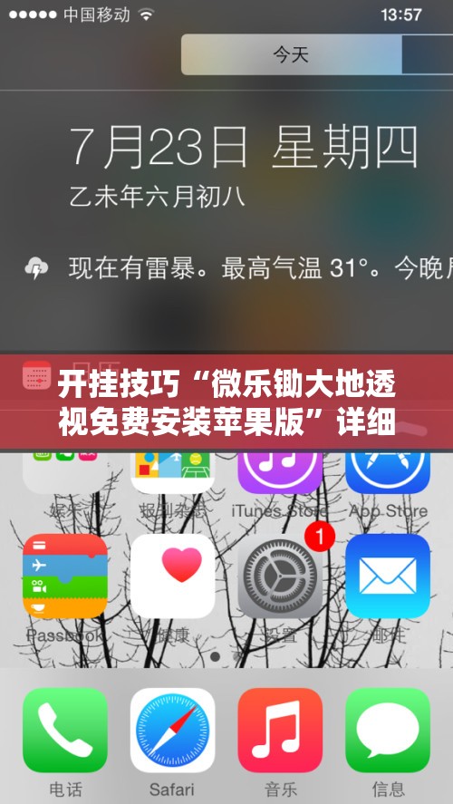 开挂技巧“微乐锄大地透视免费安装苹果版”详细分享装挂步骤