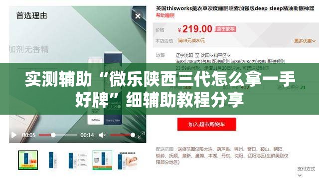 实测辅助“微乐陕西三代怎么拿一手好牌”细辅助教程分享
