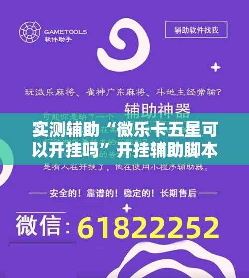 实测辅助“微乐卡五星可以开挂吗”开挂辅助脚本+详细开挂安装教程