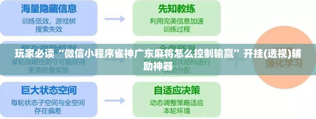 玩家必读“微信小程序雀神广东麻将怎么控制输赢”开挂(透视)辅助神器