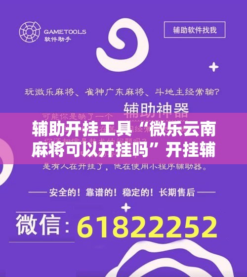 辅助开挂工具“微乐云南麻将可以开挂吗”开挂辅助脚本+详细开挂安装教程
