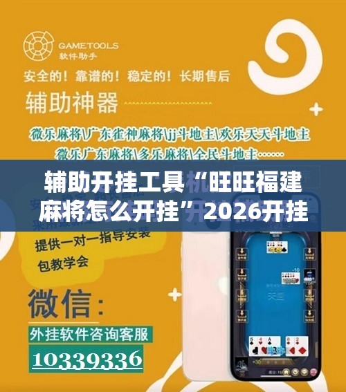 辅助开挂工具“旺旺福建麻将怎么开挂”2026开挂教程步骤