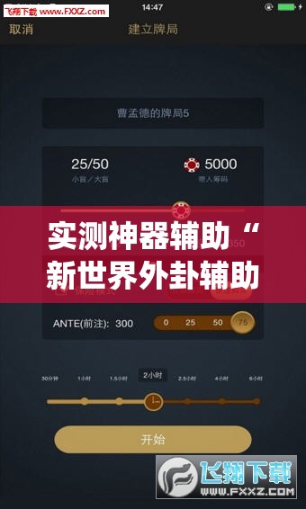 实测神器辅助“新世界外卦辅助软件下载	”(透视)其实确实有挂