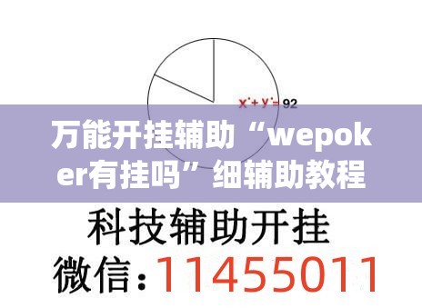 万能开挂辅助“wepoker有挂吗”细辅助教程分享