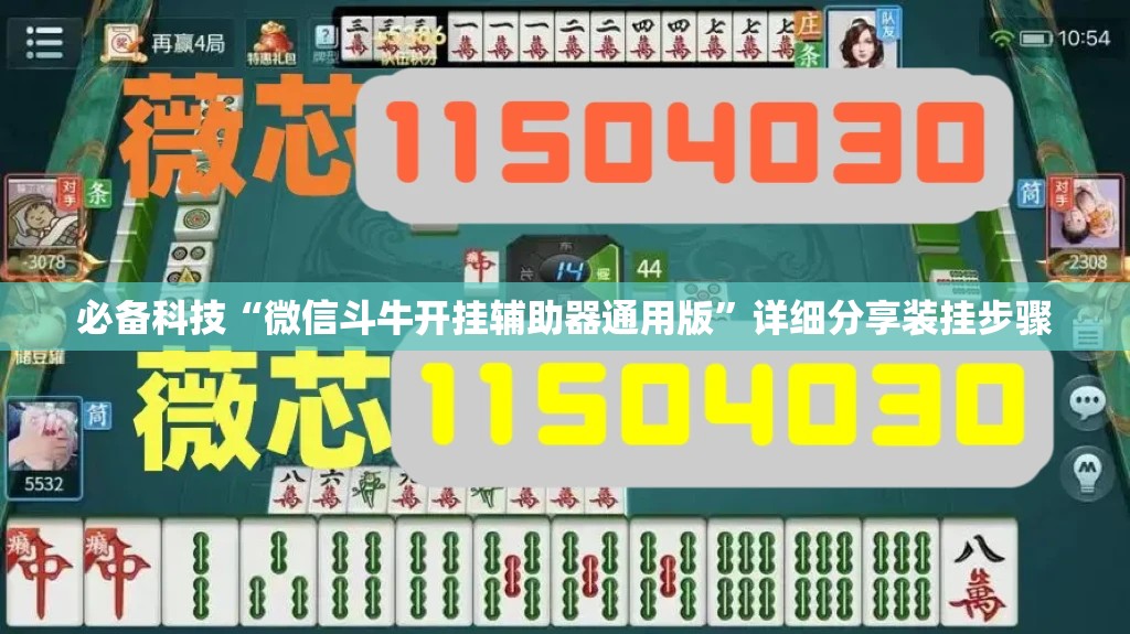 必备科技“微信斗牛开挂辅助器通用版	”详细分享装挂步骤