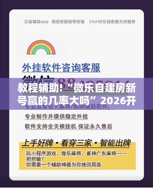 教程辅助!“微乐自建房新号赢的几率大吗”2026开挂教程步骤