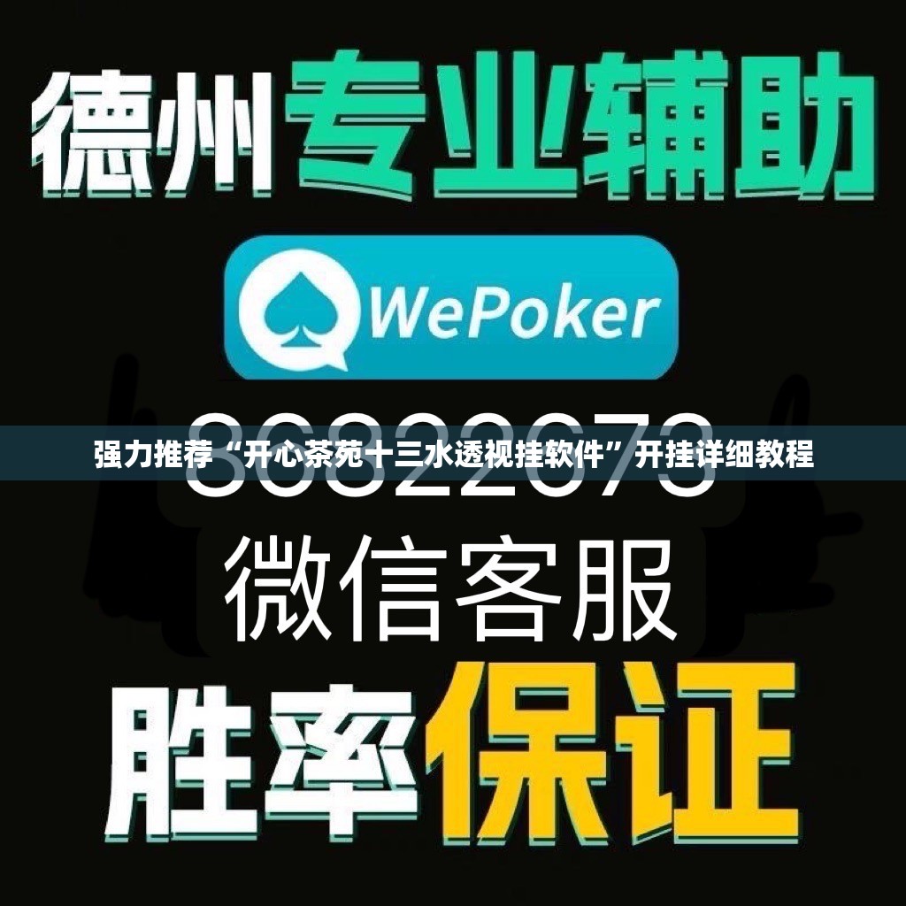 强力推荐“开心茶苑十三水透视挂软件”开挂详细教程
