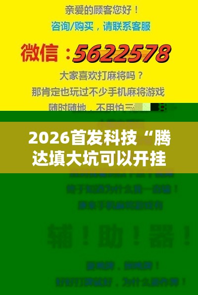 2026首发科技“腾达填大坑可以开挂吗	”细辅助教程分享