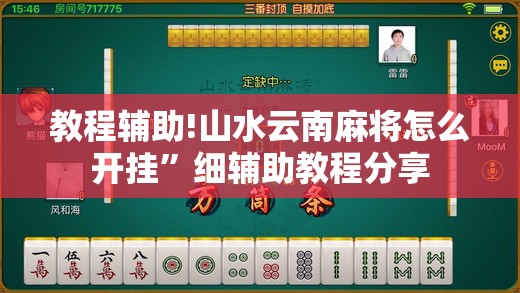 教程辅助!山水云南麻将怎么开挂”细辅助教程分享