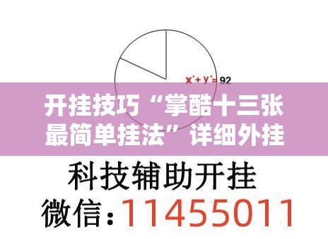 开挂技巧“掌酷十三张最简单挂法”详细外挂透视辅助软件教程