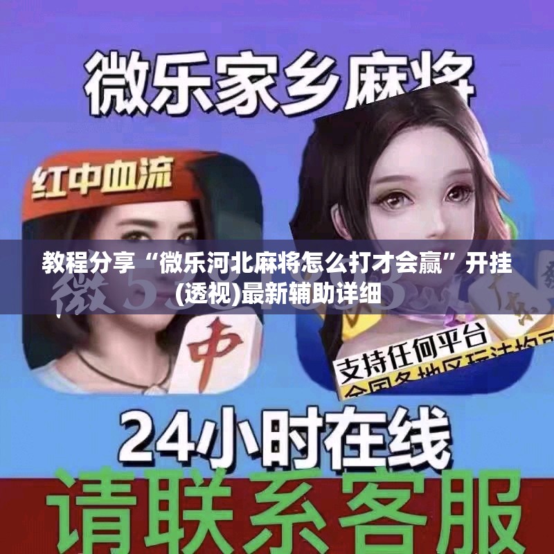 教程分享“微乐河北麻将怎么打才会赢”开挂(透视)最新辅助详细