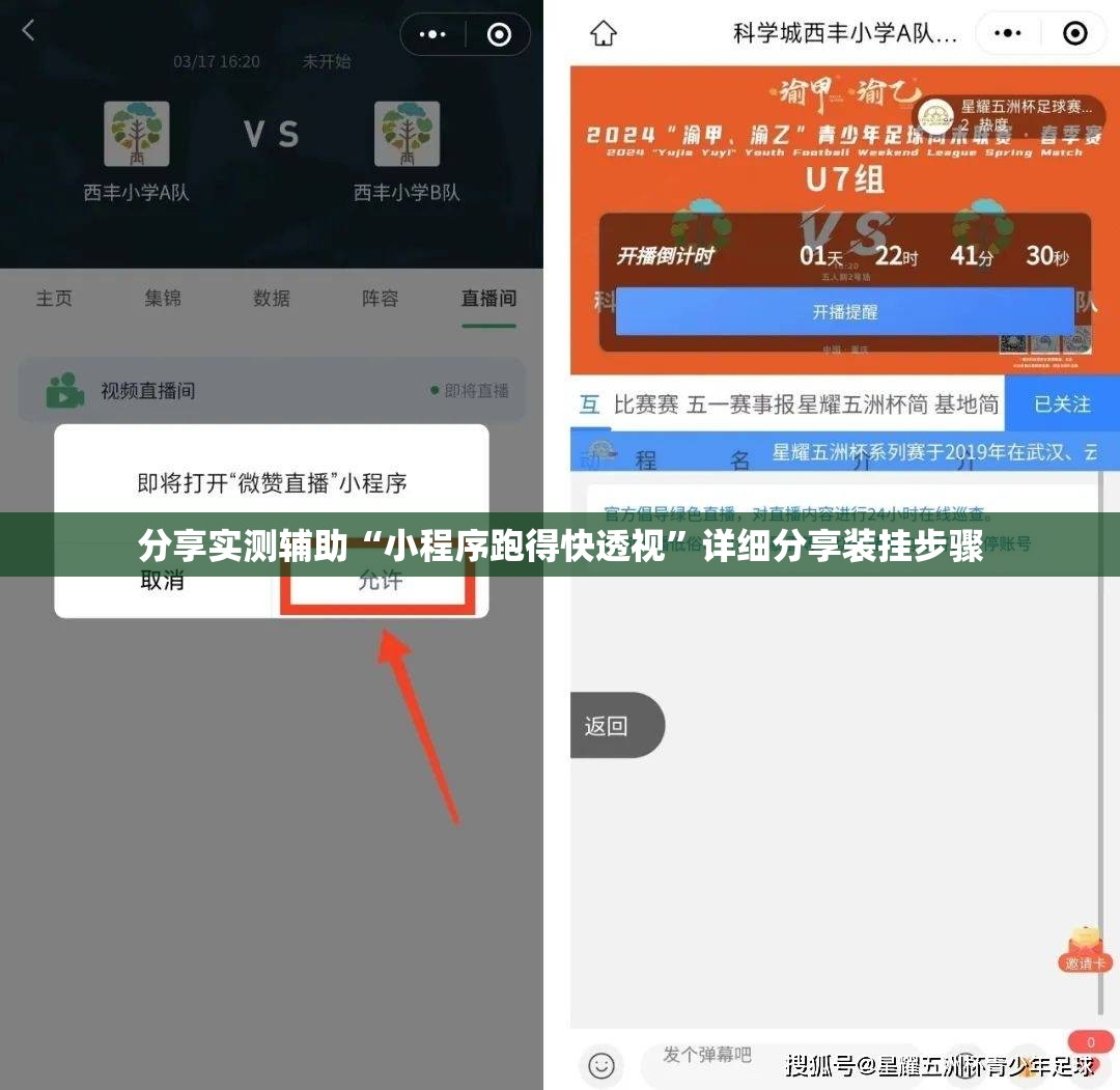 分享实测辅助“小程序跑得快透视	”详细分享装挂步骤