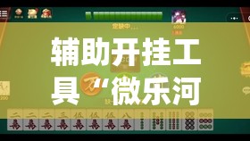 辅助开挂工具“微乐河南麻将有挂吗	”开挂(透视)辅助神器