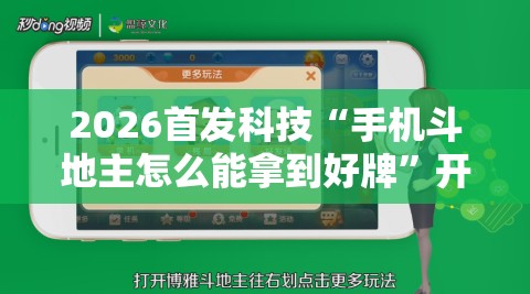 2026首发科技“手机斗地主怎么能拿到好牌”开挂详细教程