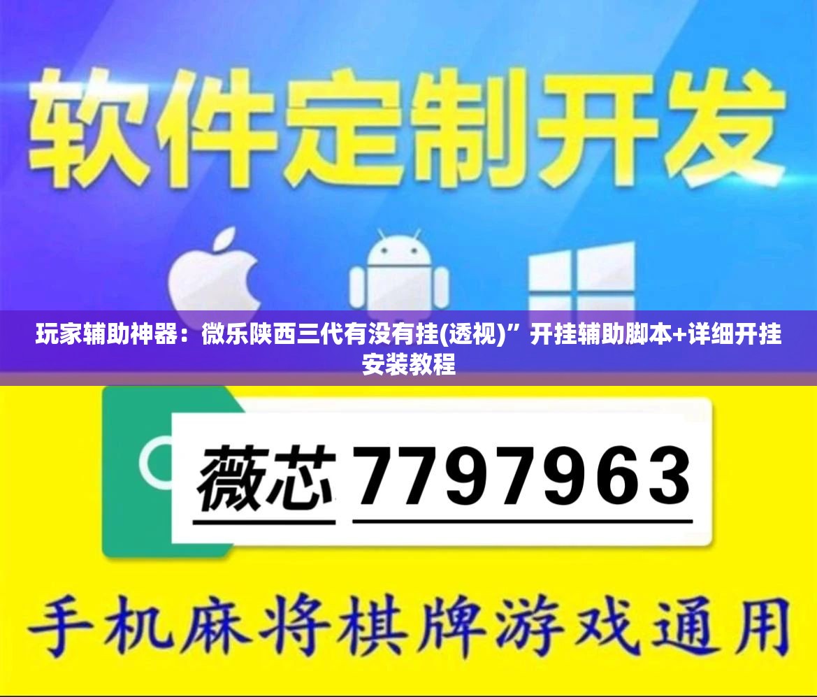 玩家辅助神器：微乐陕西三代有没有挂(透视)	”开挂辅助脚本+详细开挂安装教程