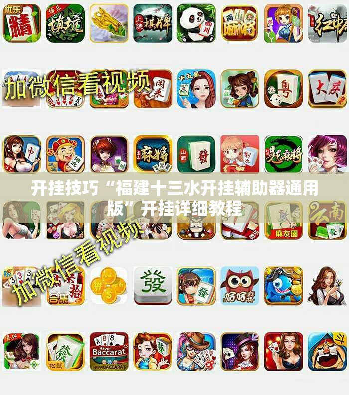 开挂技巧“福建十三水开挂辅助器通用版”开挂详细教程