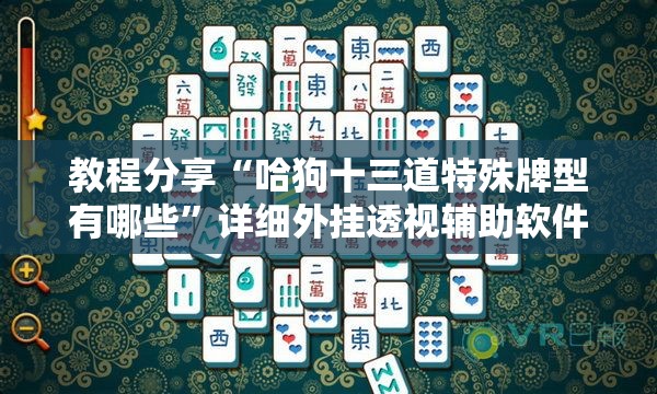 教程分享“哈狗十三道特殊牌型有哪些	”详细外挂透视辅助软件教程