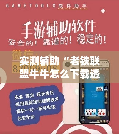 实测辅助“老铁联盟牛牛怎么下载透视挂	”开挂(透视)辅助教程