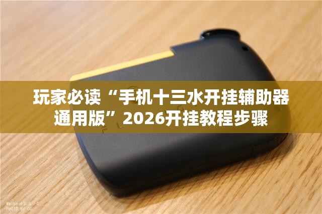 玩家必读“手机十三水开挂辅助器通用版”2026开挂教程步骤