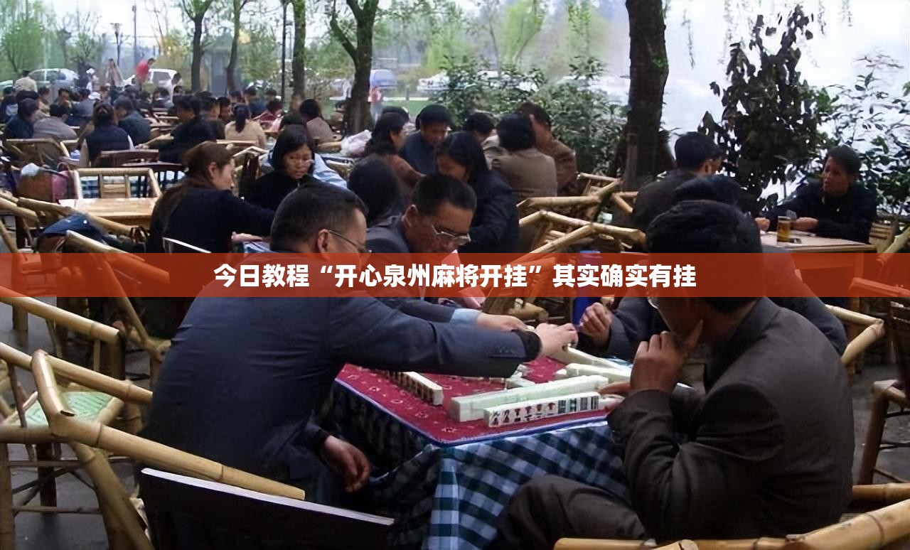 今日教程“开心泉州麻将开挂”其实确实有挂
