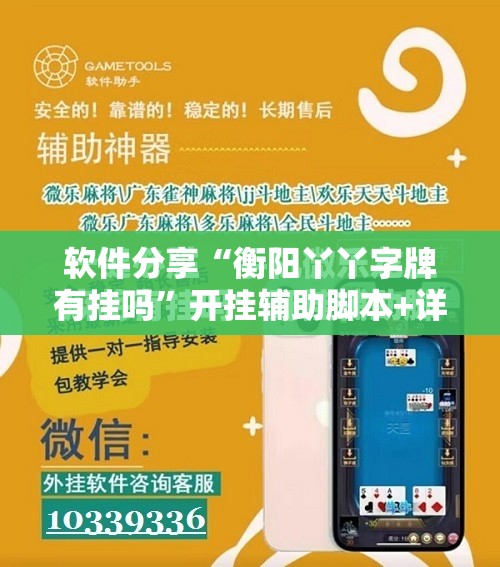 软件分享“衡阳丫丫字牌有挂吗”开挂辅助脚本+详细开挂安装教程