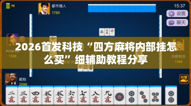 2026首发科技“四方麻将内部挂怎么买”细辅助教程分享