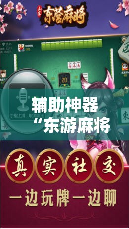 辅助神器“东游麻将开挂辅助器通用版”详细开挂教程