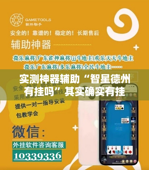 实测神器辅助“智星德州有挂吗”其实确实有挂