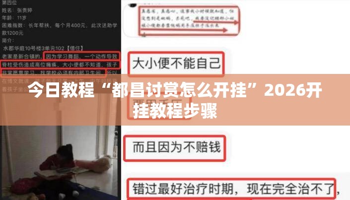 今日教程“都昌讨赏怎么开挂	”2026开挂教程步骤