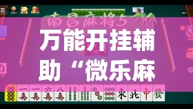 万能开挂辅助“微乐麻将挂怎么安装(透视)	”开挂辅助脚本+详细开挂安装教程