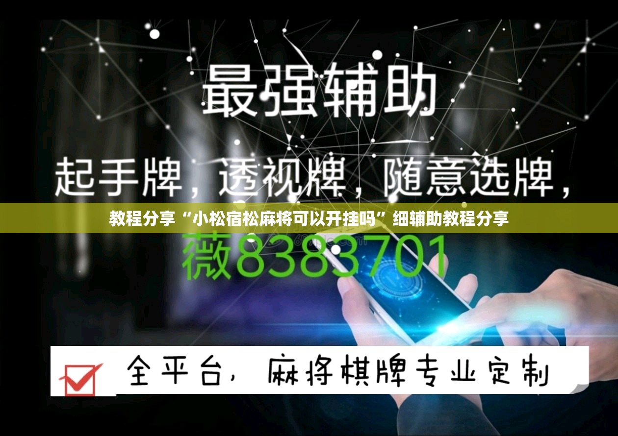 教程分享“小松宿松麻将可以开挂吗”细辅助教程分享