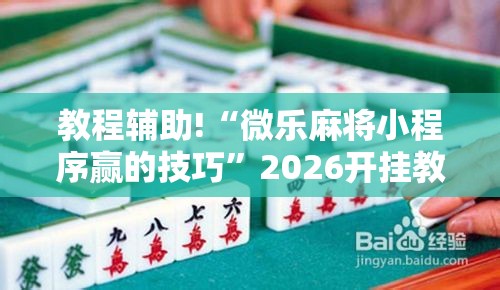 教程辅助!“微乐麻将小程序赢的技巧”2026开挂教程步骤