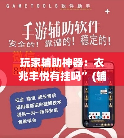 玩家辅助神器：衣兆丰悦有挂吗”(辅助神器)开挂详细教程