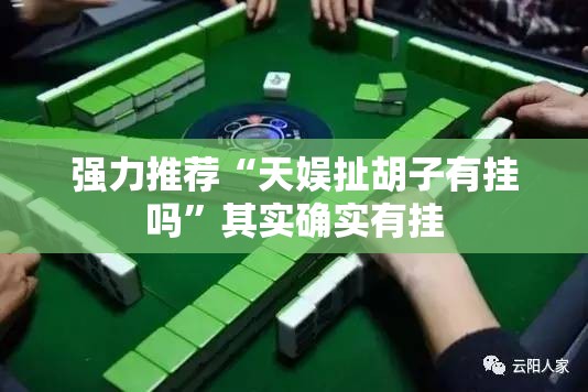 强力推荐“天娱扯胡子有挂吗”其实确实有挂
