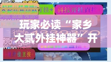 玩家必读“家乡大贰外挂神器”开挂(透视)辅助教程