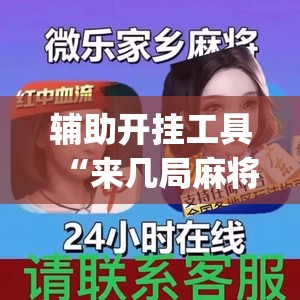 辅助开挂工具“来几局麻将开挂(透视)”开挂辅助脚本+详细开挂安装教程
