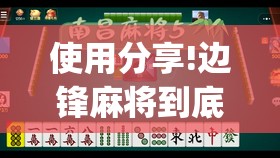 使用分享!边锋麻将到底有没有挂”开挂(透视)辅助神器