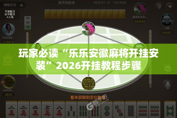 玩家必读“乐乐安徽麻将开挂安装”2026开挂教程步骤