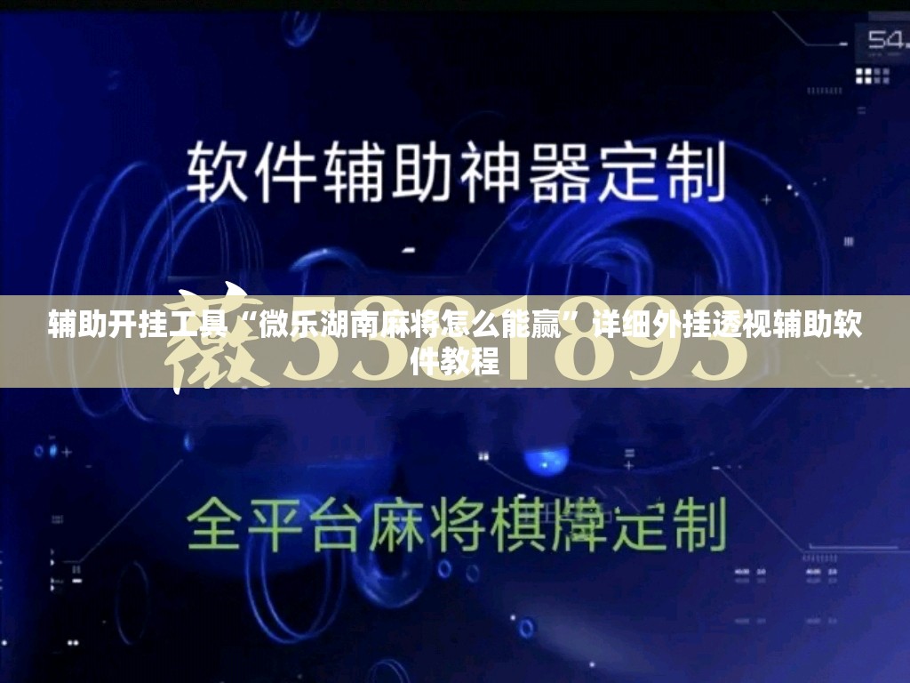 辅助开挂工具“微乐湖南麻将怎么能赢”详细外挂透视辅助软件教程