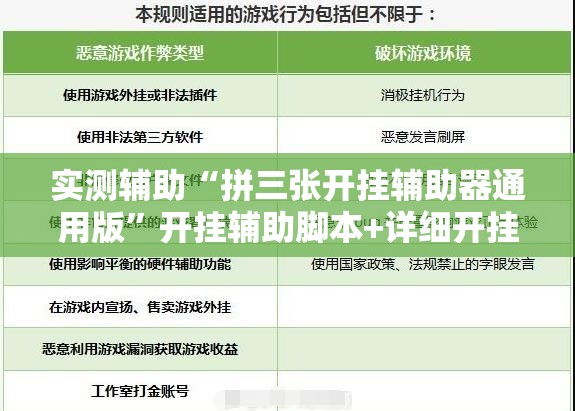 实测辅助“拼三张开挂辅助器通用版	”开挂辅助脚本+详细开挂安装教程