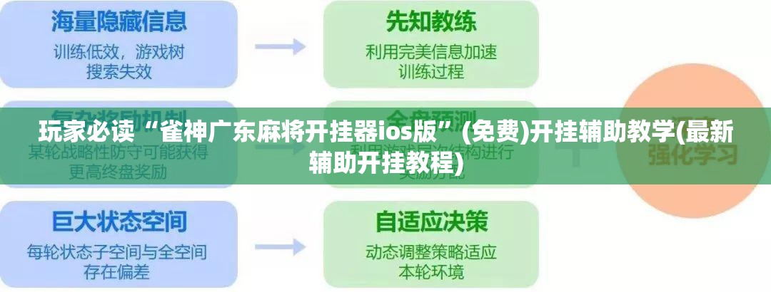 玩家必读“雀神广东麻将开挂器ios版	”(免费)开挂辅助教学(最新辅助开挂教程)
