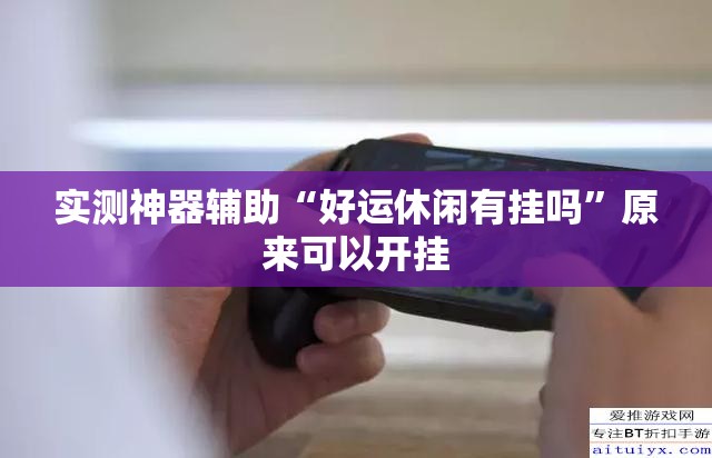 实测神器辅助“好运休闲有挂吗”原来可以开挂