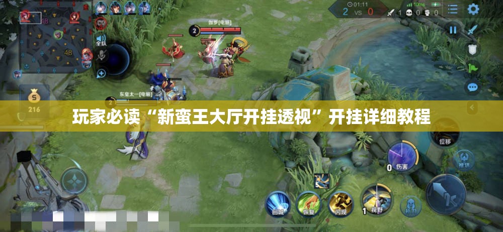 玩家必读“新蛮王大厅开挂透视”开挂详细教程